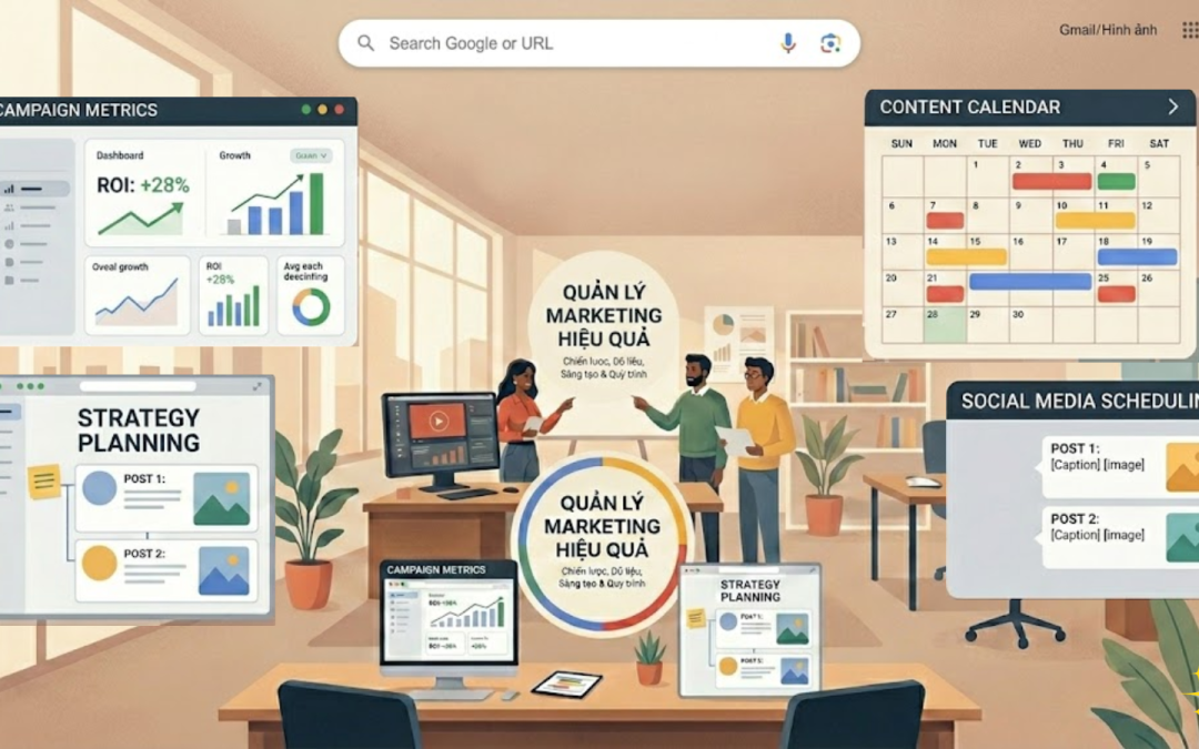 Quản lý Marketing: Tối ưu hiệu quả với tổng hợp dữ liệu