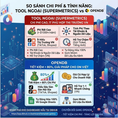 image 16 - So sánh OpenDB với Các giải pháp Data truyền thống: Đâu là lựa chọn tối ưu cho Agency Việt?