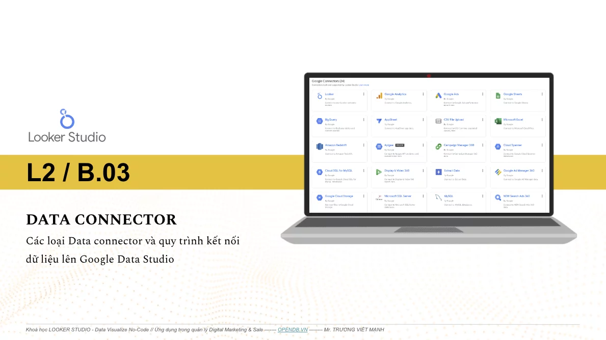 image Screenshot 2026 06 11 at 14.43.33 kTvS - Khoá học Data Visualize Với Looker Studio Cơ Bản Đến Nâng Cao