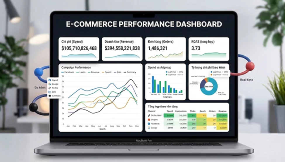 E-commerce Dashboard Toàn Diện: Theo Dõi Doanh Thu, Tồn Kho, Đơn Hàng Từ Shopee, TikTok Shop Và Website 3 OPEN DB E commerce image image vgkV ZpBe - E-commerce Dashboard Toàn Diện: Theo Dõi Doanh Thu, Tồn Kho, Đơn Hàng Từ Shopee, TikTok Shop Và Website
