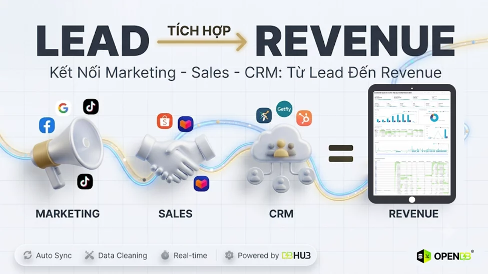 Ket - Kết Nối Marketing - Sales - CRM Trên 1 Dashboard: Từ Lead Đến Revenue